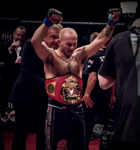 Newly crowned Ring of Combat Champion